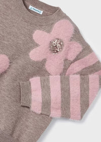 FLOWER POWER MOHAIR SWEATER