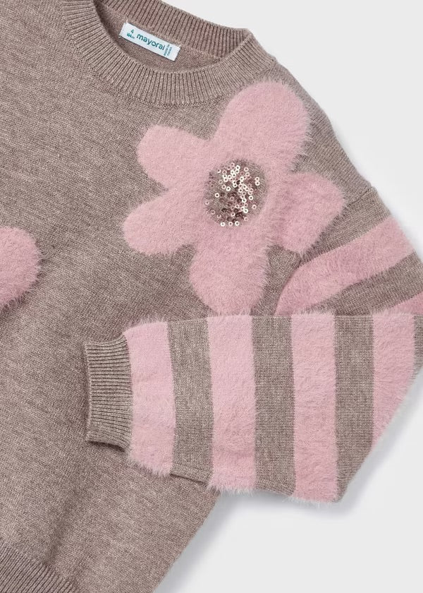 FLOWER POWER MOHAIR SWEATER