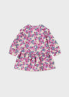 FLORA PRINT DROP WAIST BABY DRESS