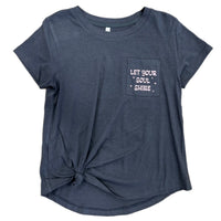 TWEEN LET YOUR SOUL SHINE SIDE TEE