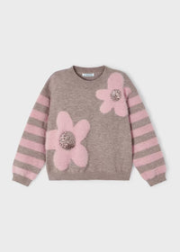FLOWER POWER MOHAIR SWEATER