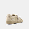 PAULA TODDLER SNEAKER - GOLD GLITTER
