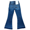 TWEEN MEDIUM BLUE STAR FLARE JEANS