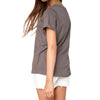 TWEEN CHARCOAL CRISS CROSS T-SHIRT