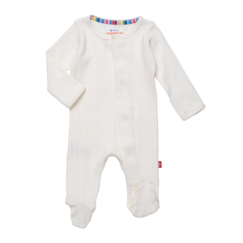 LOVE LINES TOFU POINTELLE MAGNETIC FOOTIE