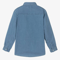 BOYS CHAMBRAY BUTTON DOWN