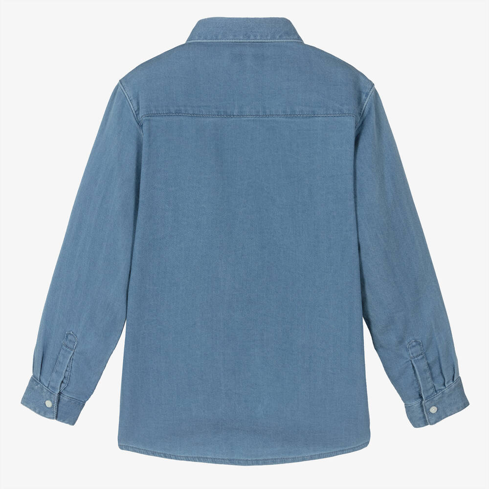 BOYS CHAMBRAY BUTTON DOWN