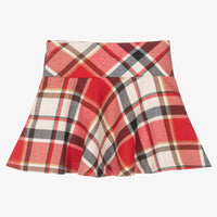 GIRLS PLAID SKIRT