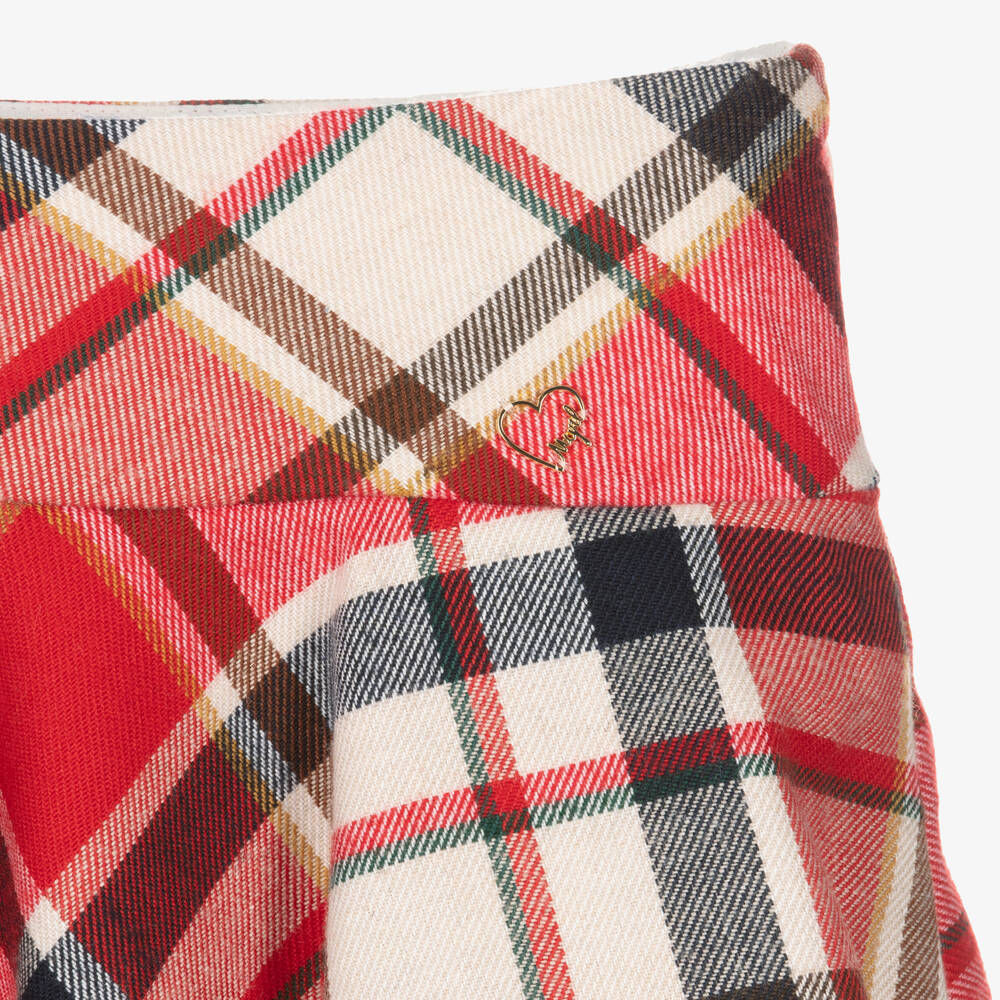 GIRLS PLAID SKIRT