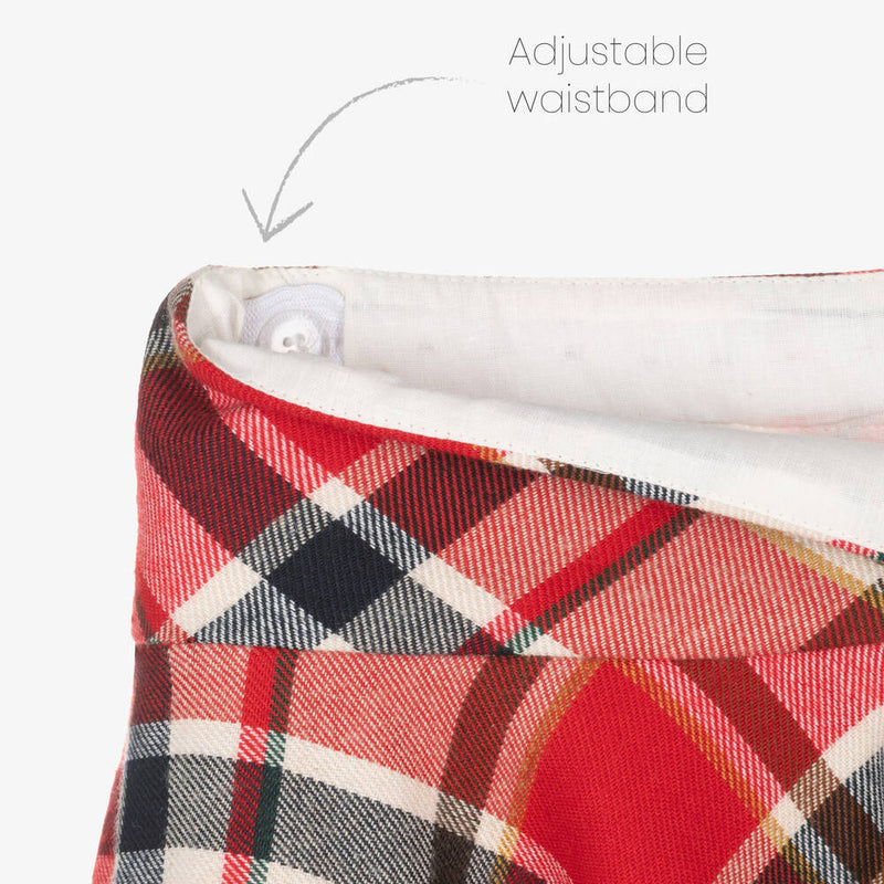 GIRLS PLAID SKIRT