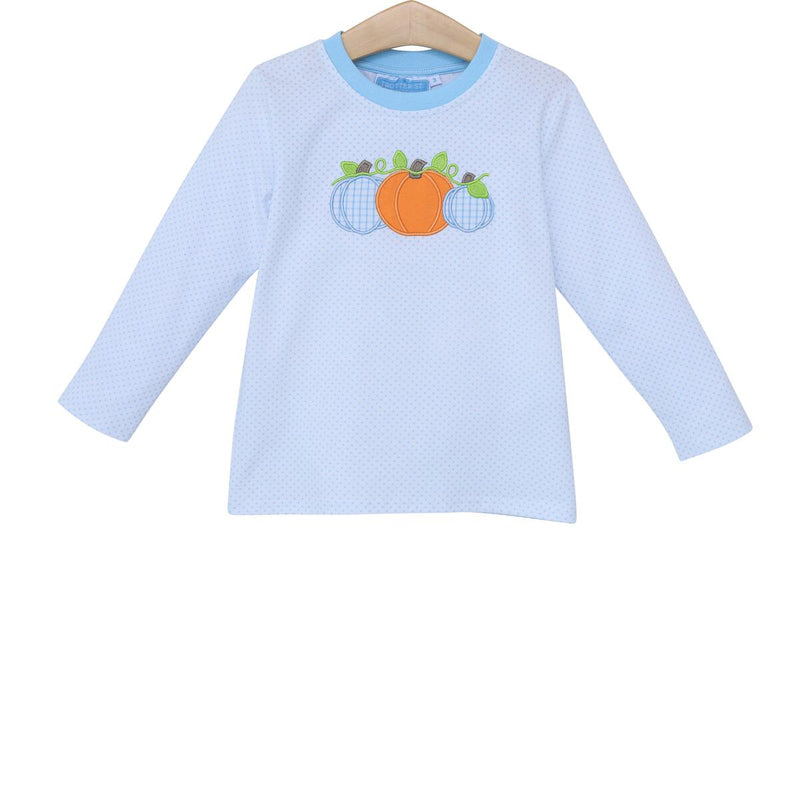 PUMPKIN TRIO APPLIQUÉ TEE