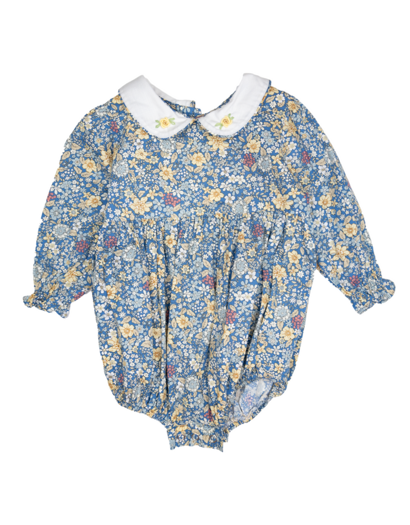 BLUE FLORAL PRINT BUBBLE