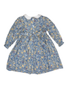 BLUE FLORAL PRINT DRESS