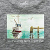 BOYS SHRIMP BOAT SHORT SLEEVE GRAPHIC TEE
