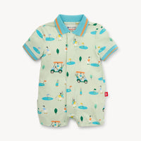 FAIRWAY FETCH MODAL MAGNETIC SHORT SLEEVE ROMPER