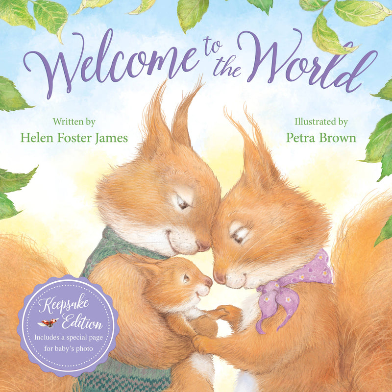 WELCOME TO THE WORLD HARDCOVER BOOK