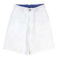 White Twill Shorts