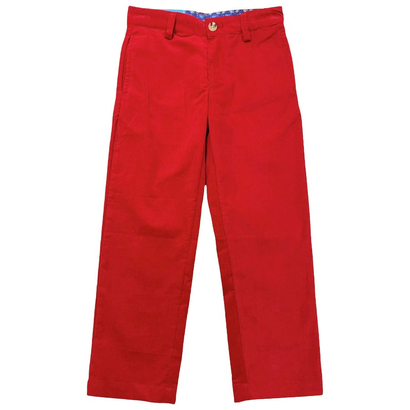 RED CORD PANTS