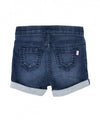 MEDIUM WASH GIRLS' STRETCH DENIM SHORTS