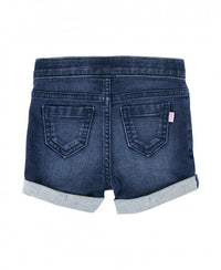 MEDIUM WASH GIRLS' STRETCH DENIM SHORTS