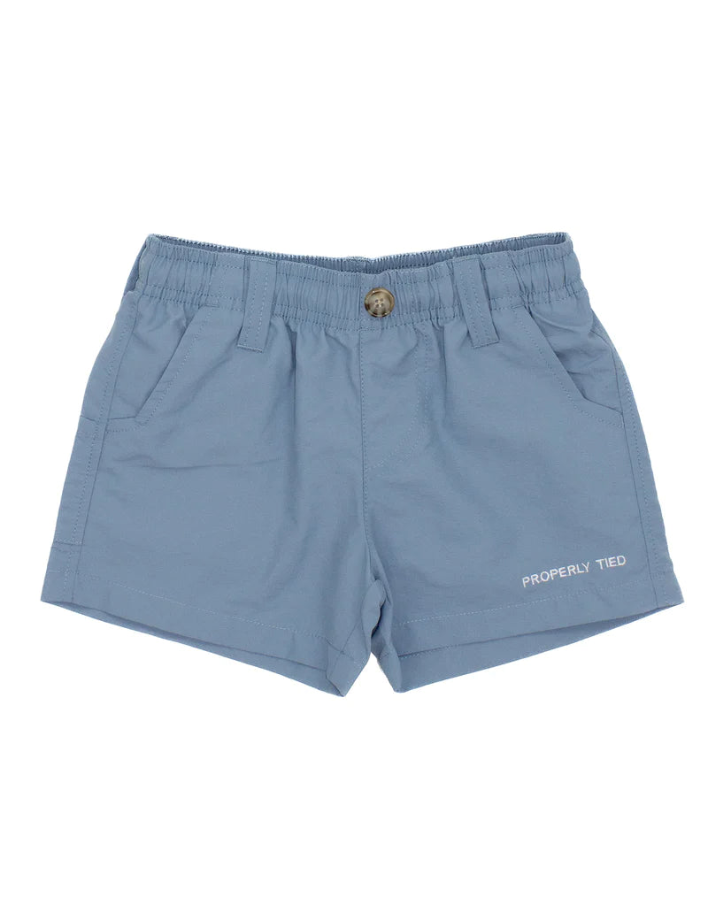 LD BABY MALLARD SHORT STONE BLUE