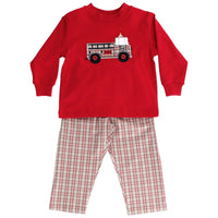 FIRETRUCK BOYS PANT SET