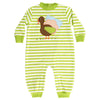 TURKEY TROT BOYS KNIT ROMPER