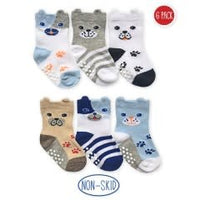 Non-Skid Dog Socks (6 pack)