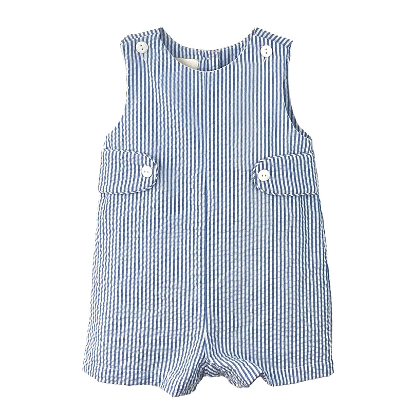MONOGRAMMABLE SHORTALL WITH SIDE BUTTON TABS