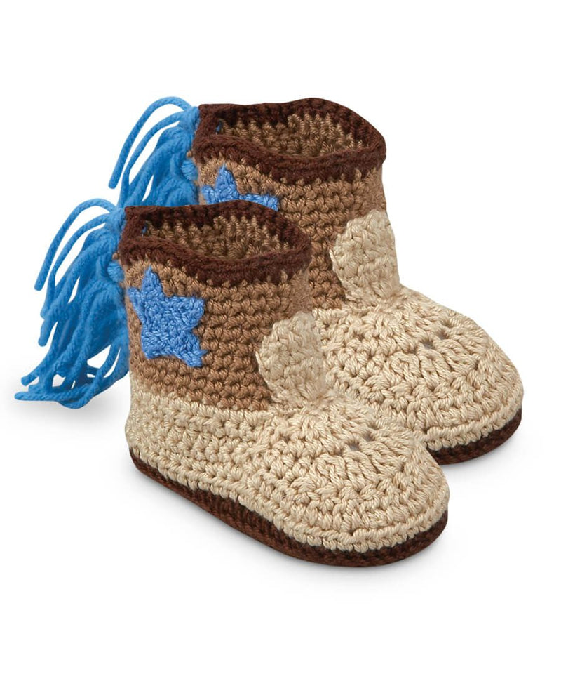 Crochet Cowboy Boots