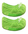 Fuzzy Footie Slippers 2 pairs