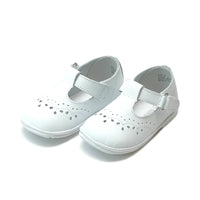 BIRDIE WHITE T-STRAP MARYJANE