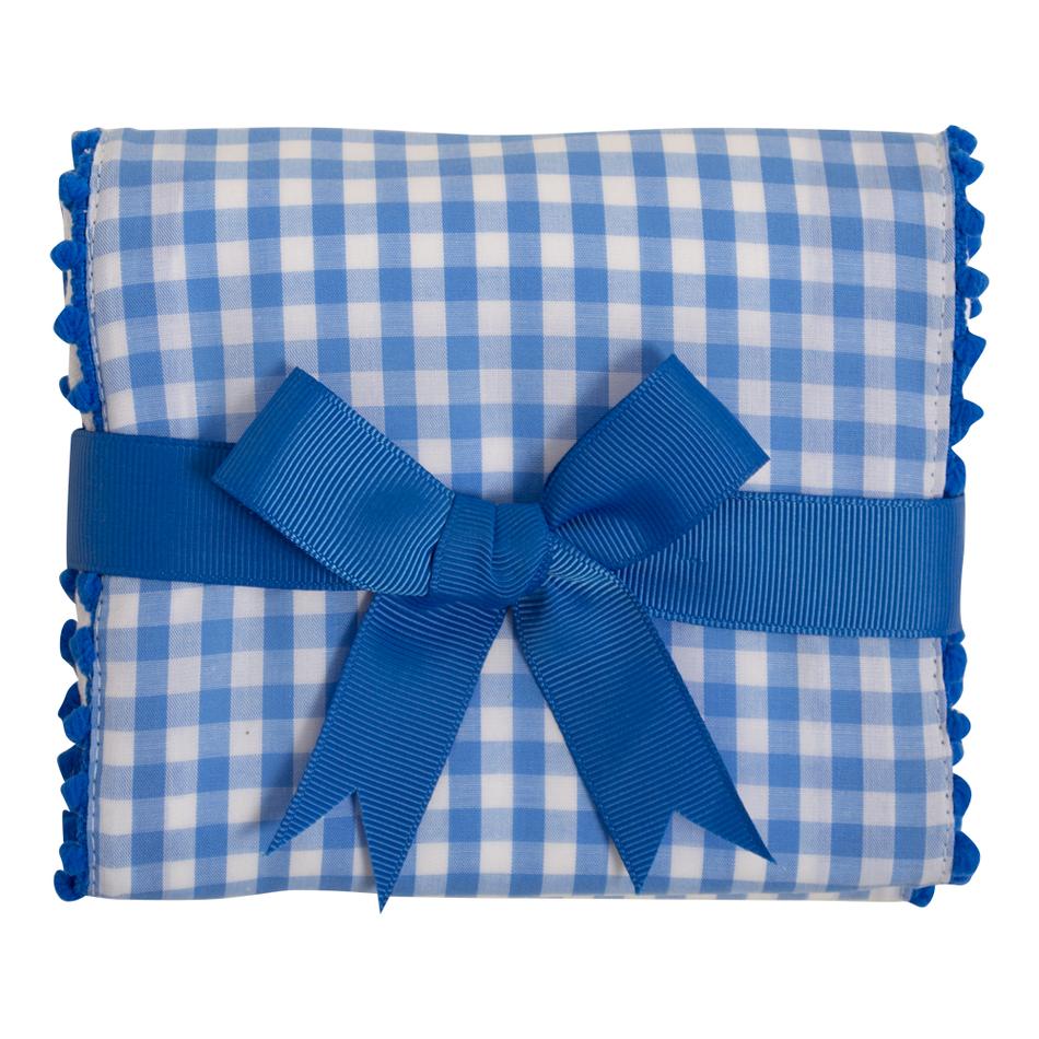 Tractor Fancy Fabric Burp