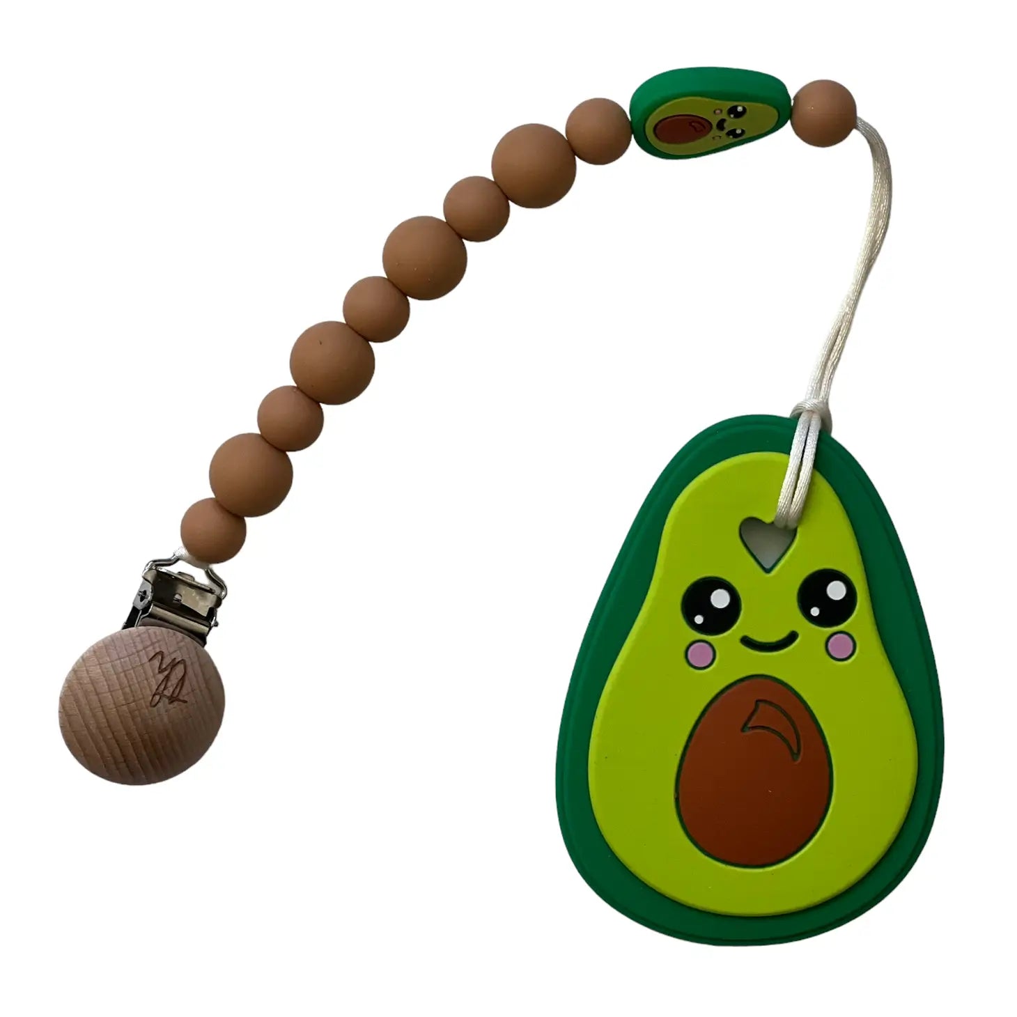 TEETHER & CLIP BUNDLE - AVOCADO