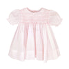 LACE SMOCKED BABY GIRLS DRESS