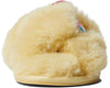 KORA FAUX FUR CROSS STRAP SLIPPER