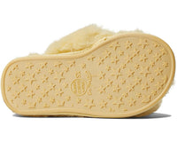KORA FAUX FUR CROSS STRAP SLIPPER