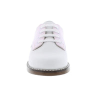 CHEER WHITE AND ROSE CLASSIC SADDLE OXFORD SHOE