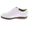 CHEER WHITE AND ROSE CLASSIC SADDLE OXFORD SHOE