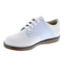 CHEER WHITE AND LT. BLUE CLASSIC SADDLE OXFORD SHOE