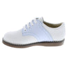 CHEER WHITE AND LT. BLUE CLASSIC SADDLE OXFORD SHOE