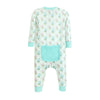 HOT AIR BALLOONS ONE PIECE ZIP PAJAMAS