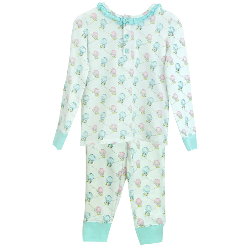 HOT AIR BALLOONS 2 PIECE PAJAMAS