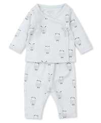 KISSY LOVE BAA BAA LAMBS PRINT PANT SET