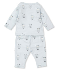 KISSY LOVE BAA BAA LAMBS PRINT PANT SET