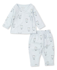 KISSY LOVE BAA BAA LAMBS PRINT PANT SET