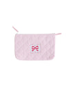 SMOCKED BOW QUILTED LUGGAGE