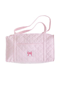 SMOCKED BOW QUILTED LUGGAGE