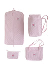 SMOCKED BOW QUILTED LUGGAGE