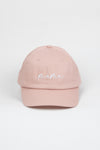 MAMA SCRIPT EMBROIDERED BASEBALL CAP